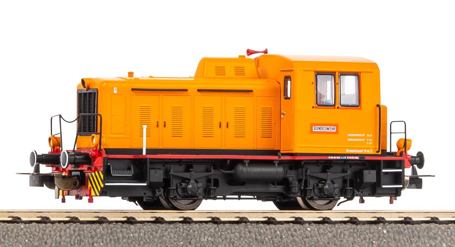 Diesellok TGK 2 Bundeswehr V + DSS PluX22