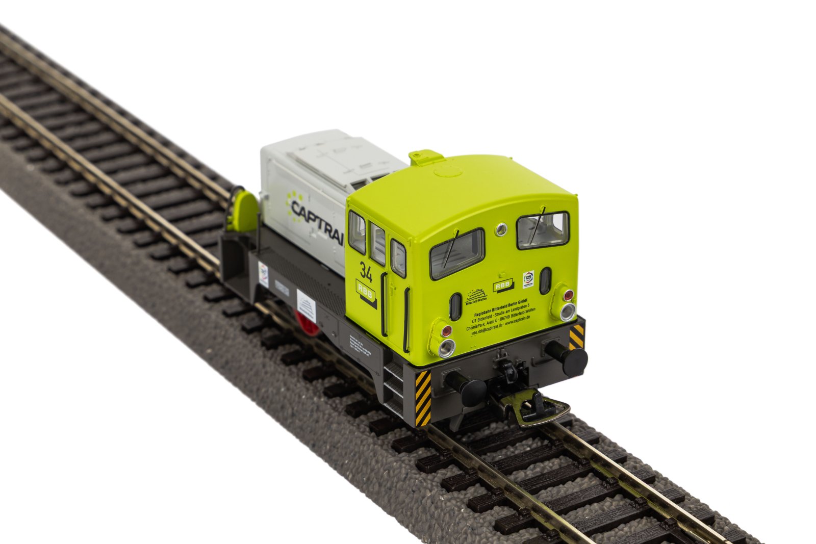 Diesellok V23 Captrain VI + DSS PluX22