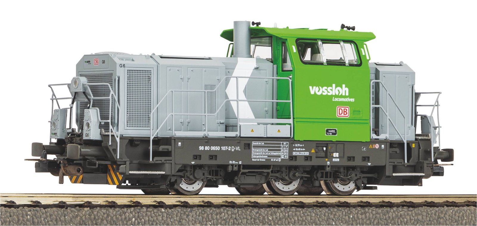 Diesellok Vossloh G6 DB AG VI Cummins + DSS PluX22