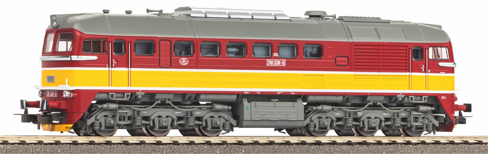 Diesellok/Sound 781 ČD V + PluX22 Dec.