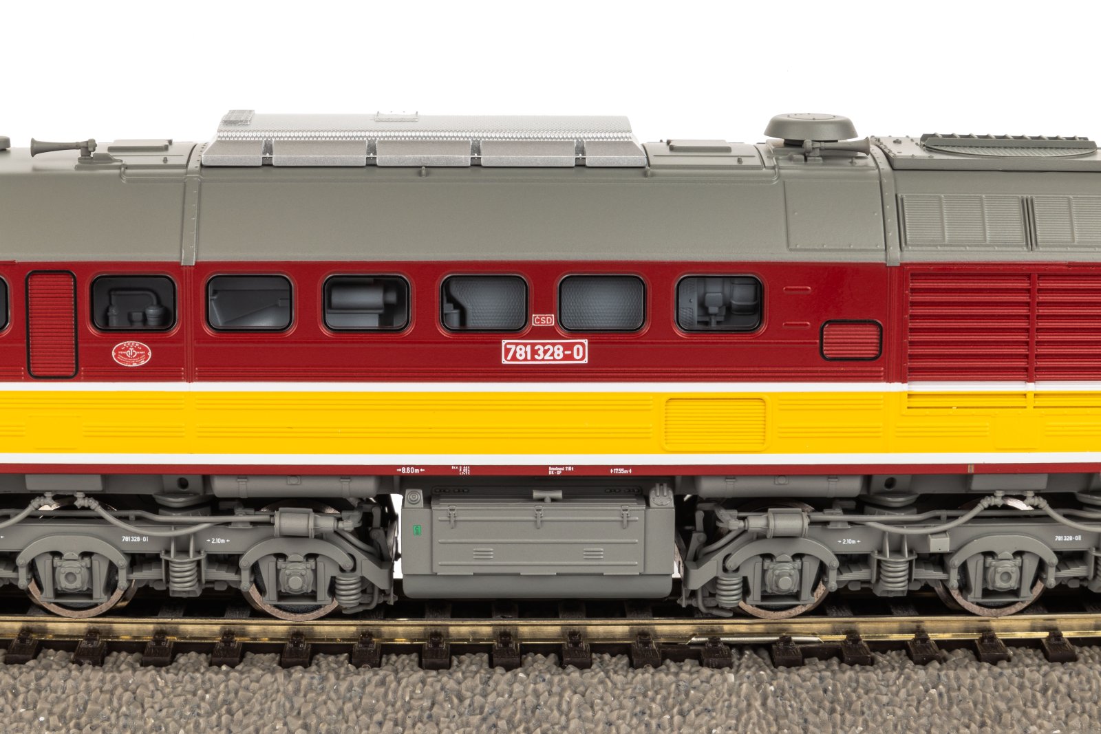 Diesellok/Sound 781 ČD V + PluX22 Dec.
