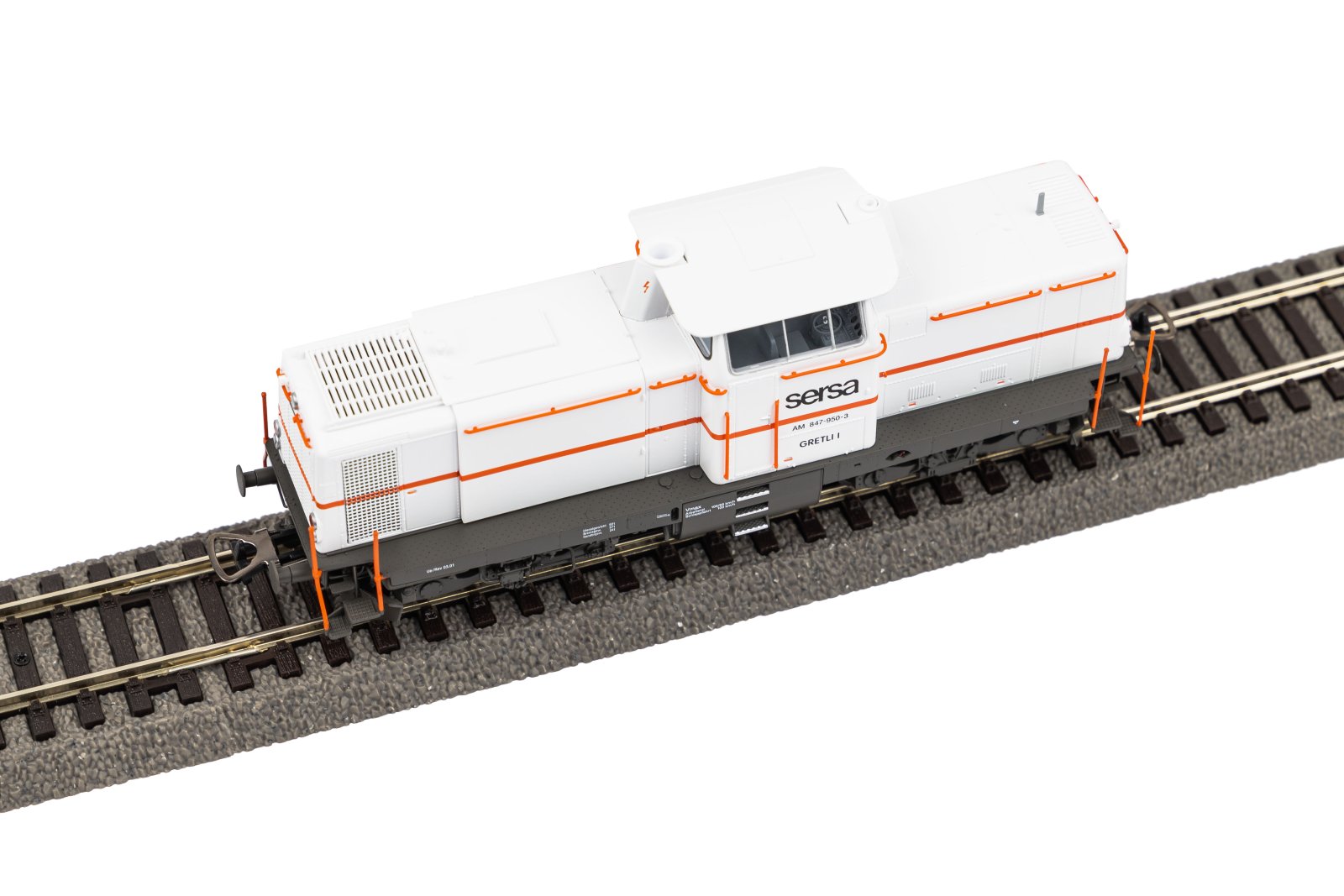 ~Diesellok/Sound Am 847 Sersa V + PluX22 Dec.