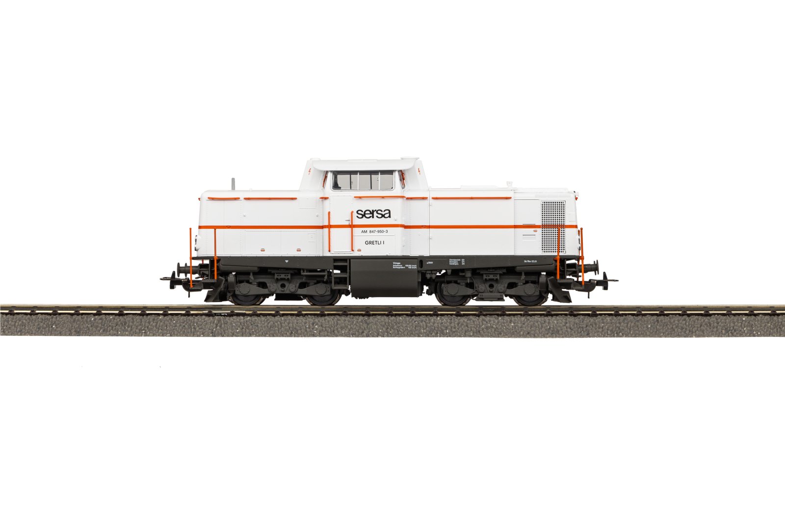 Diesellok/Sound Am 847 Sersa V + PluX22 Dec.