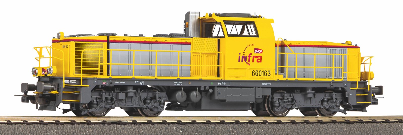 Diesellok/Sound BB 60000 SNCF VI + PluX22 Dec.