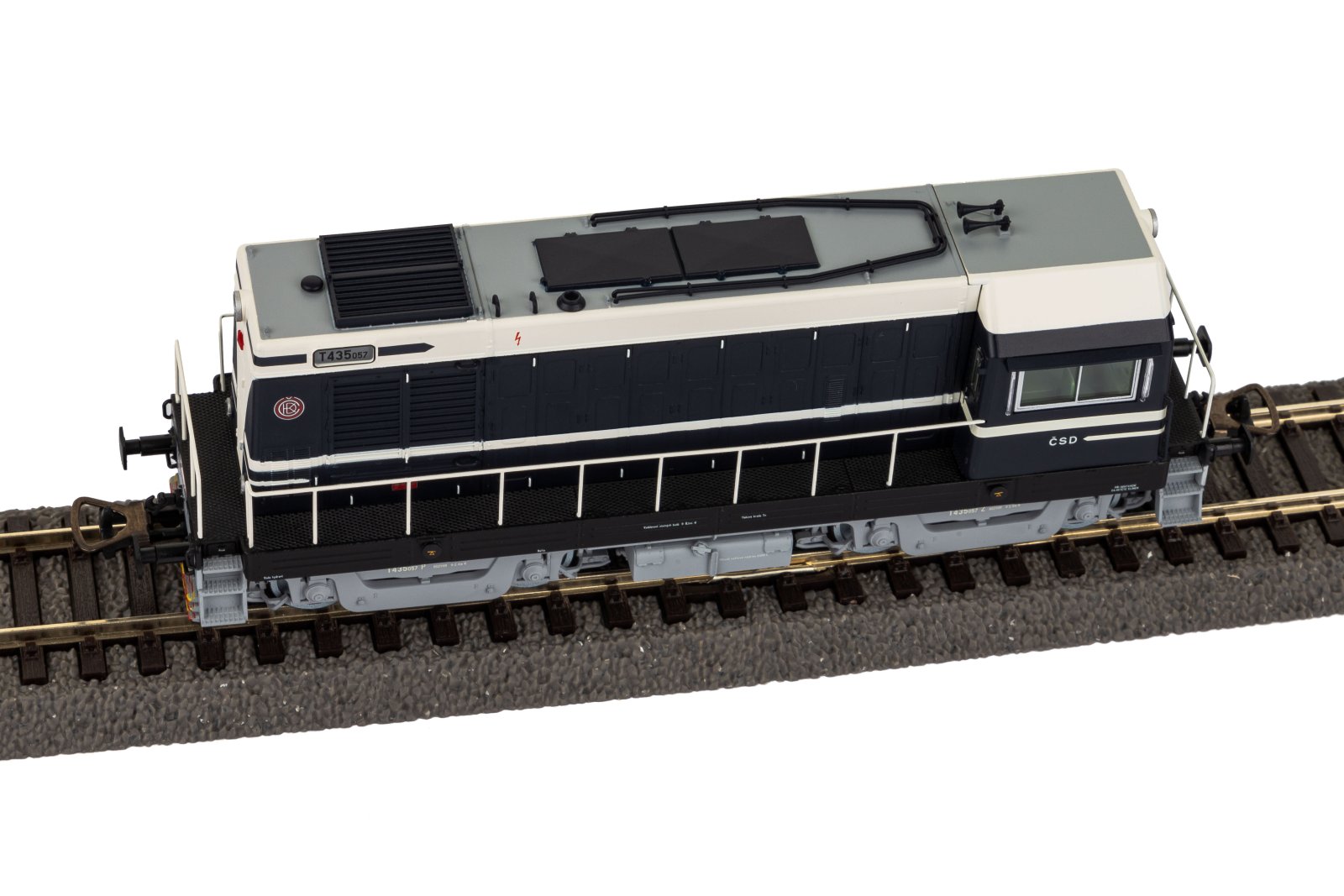 Diesellok/Sound Blau T435 ČSD III + PluX22 Dec.