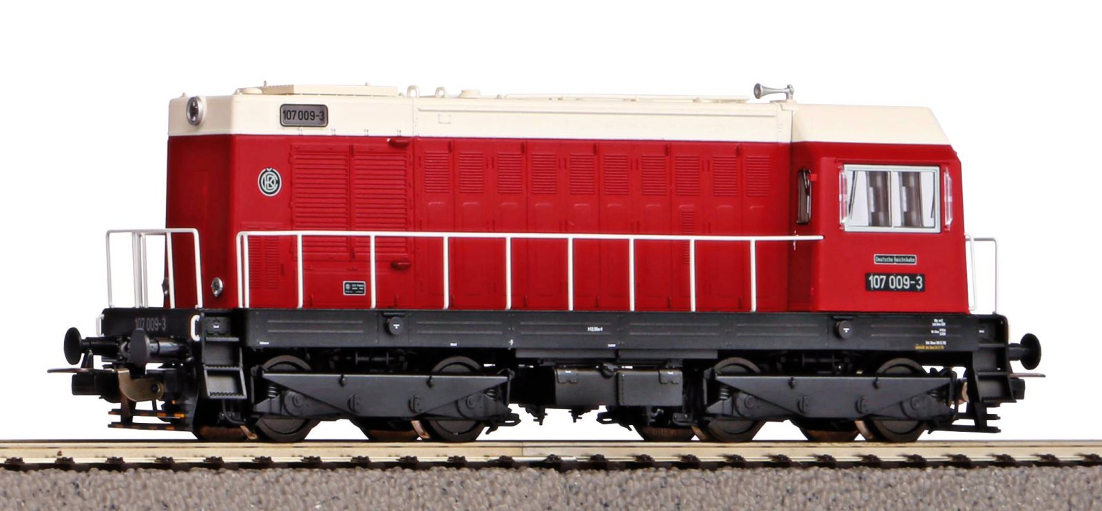 Diesellok/Sound BR 107 DR IV + PluX22 Dec.