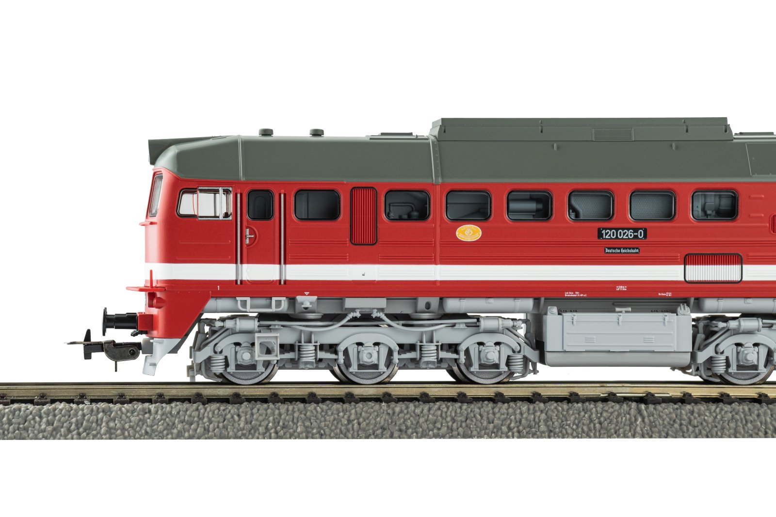 ~Diesellok/Sound BR 120 DR IV + PluX22 Dec.