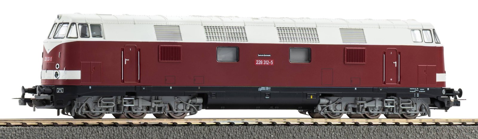 Diesellok/Sound BR 228 Sparlack DR V + 8pol. Dec.