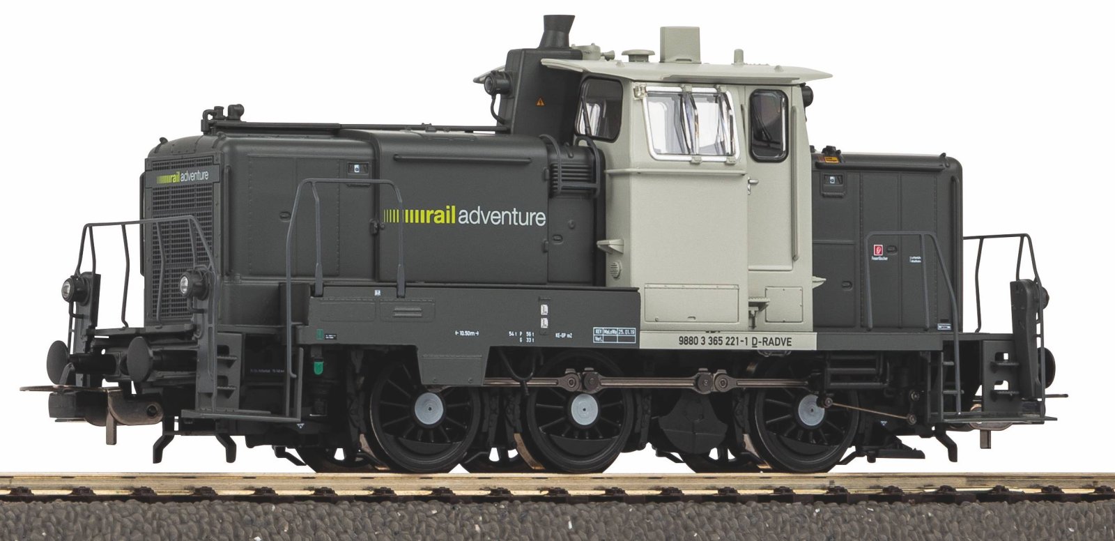 Diesellok/Sound BR 365 RailAdventure VI + PluX22 Dec.