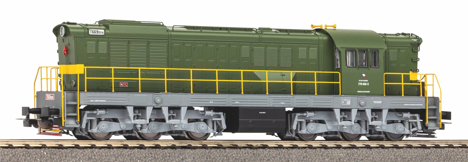 Diesellok/Sound BR 770 CS Army IV + PluX22 Dec.