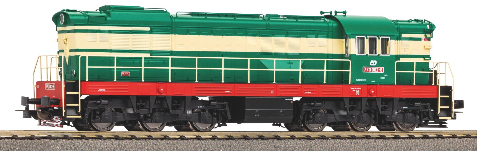 Diesellok/Sound BR 780 ČD V + PluX22 Dec.