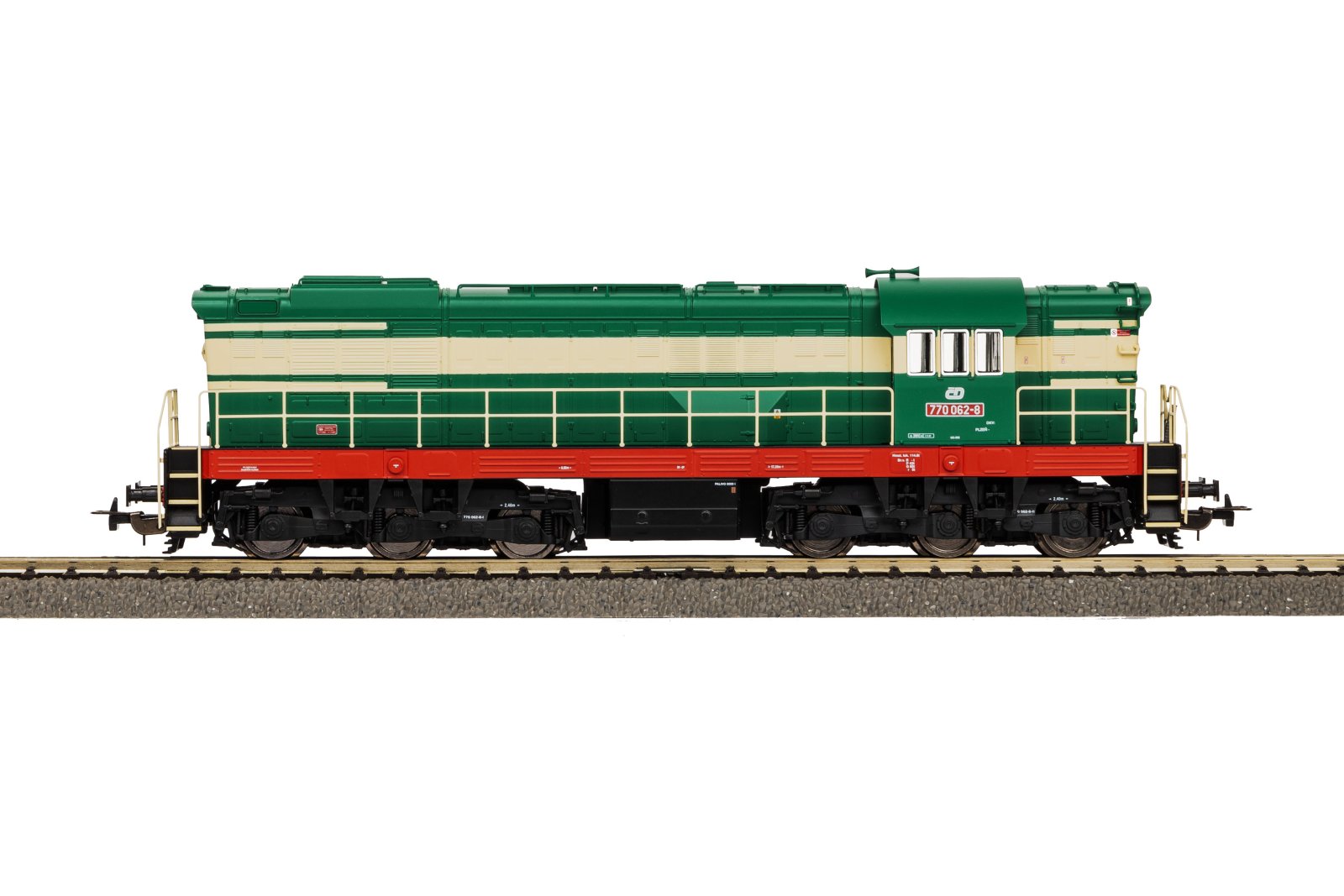 Diesellok/Sound BR 780 ČD V + PluX22 Dec.