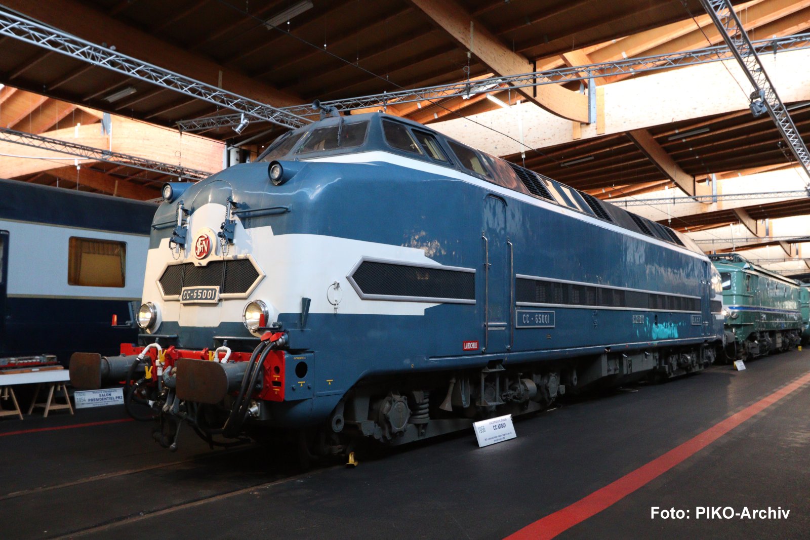 Diesellok/Sound CC 65000 SNCF + PluX22 Dec.
