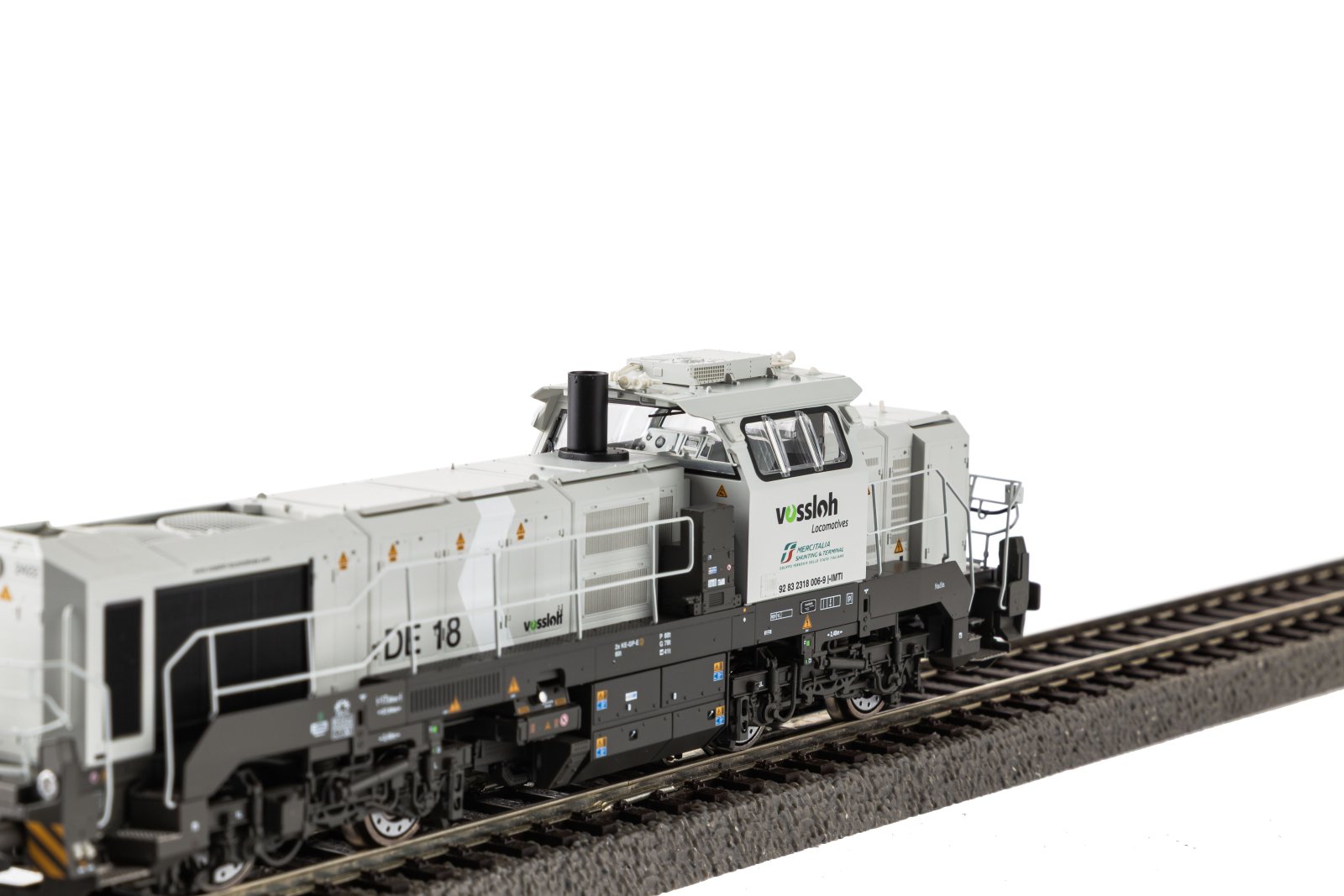 Diesellok/Sound DE 18 Mercitalia VI + PluX22 Dec.