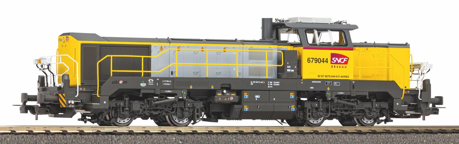 ~Diesellok/Sound DE18 SNCF VI + PluX22 Dec.