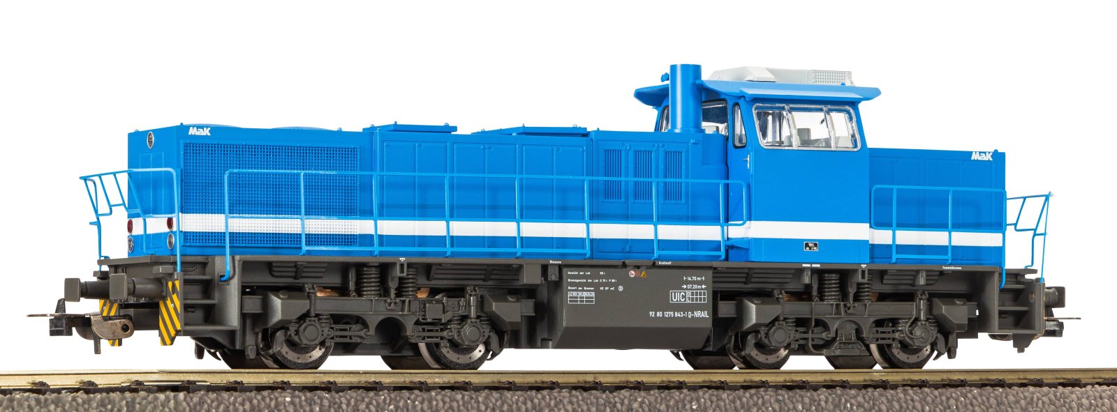 Diesellok/Sound G1206 blau/weiß Northrail VI + 8pol. Dec.