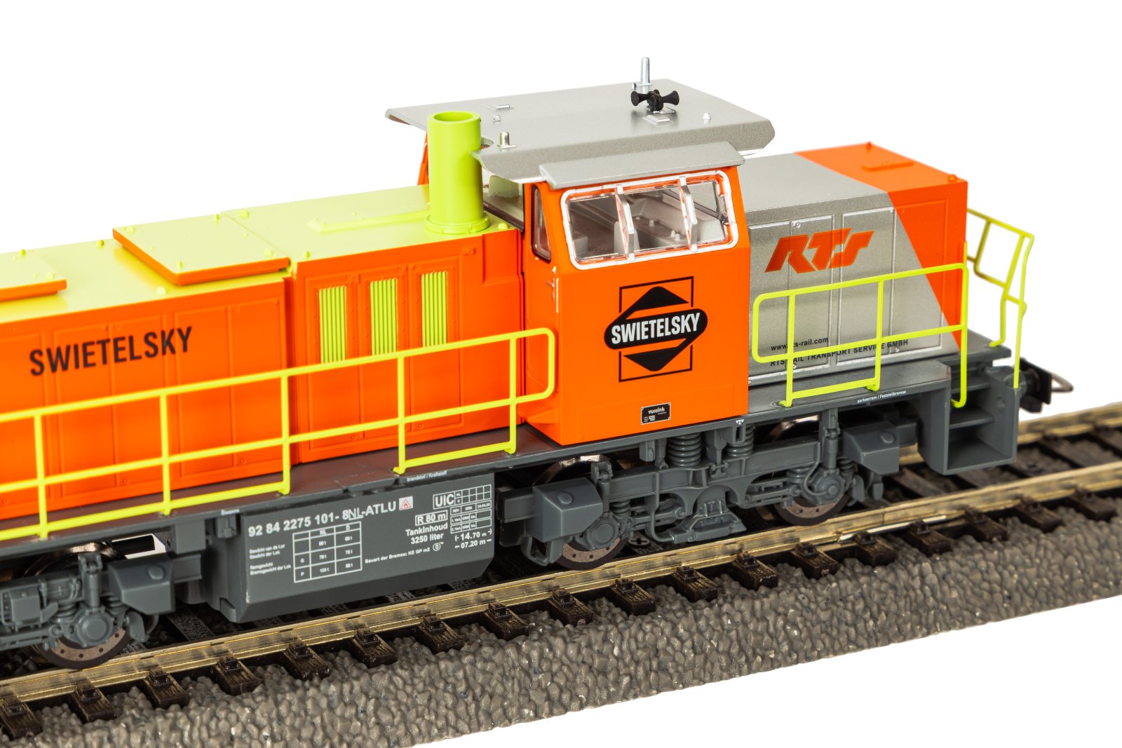 ~Diesellok/Sound G1206 RTS-Swietelsky NL VI + 8pol. Dec.