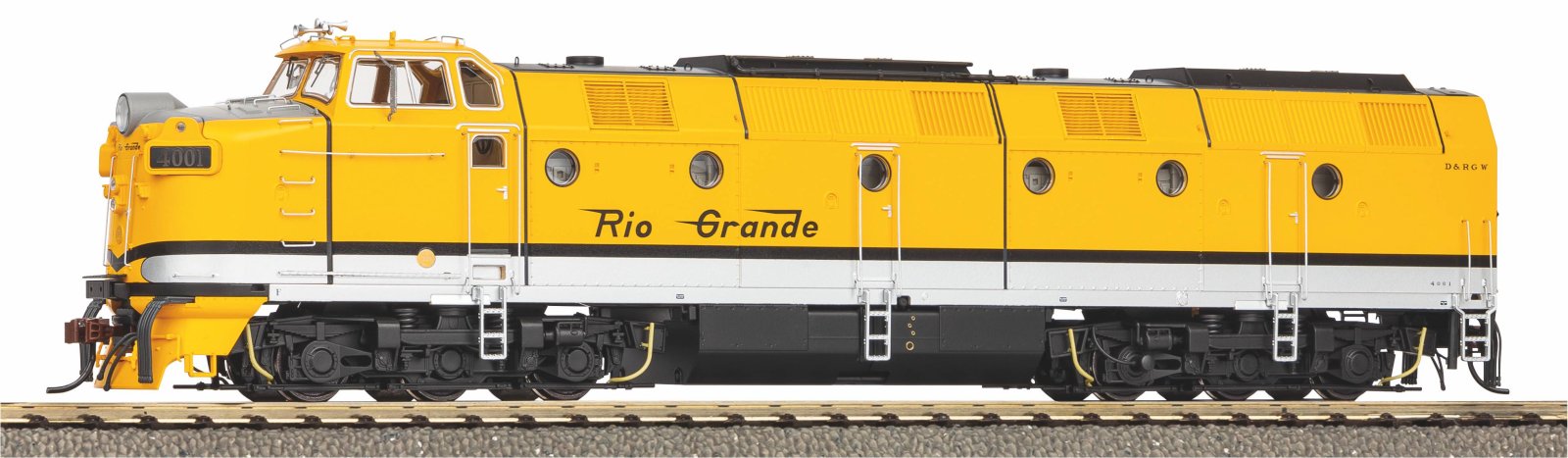 ~Diesellok/Sound ML 4001 D&RGW Ursprungsausführung + PluX22 Dec.