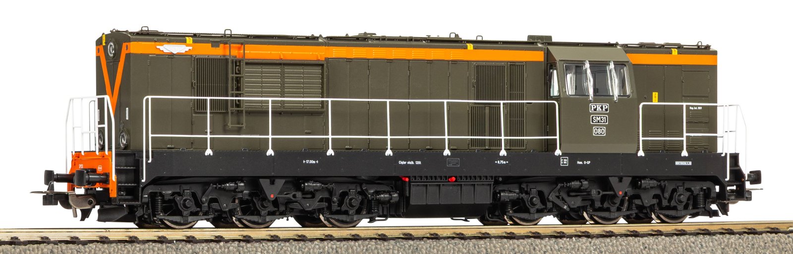 Diesellok/Sound SM31 PKP IV + PluX22 Dec.