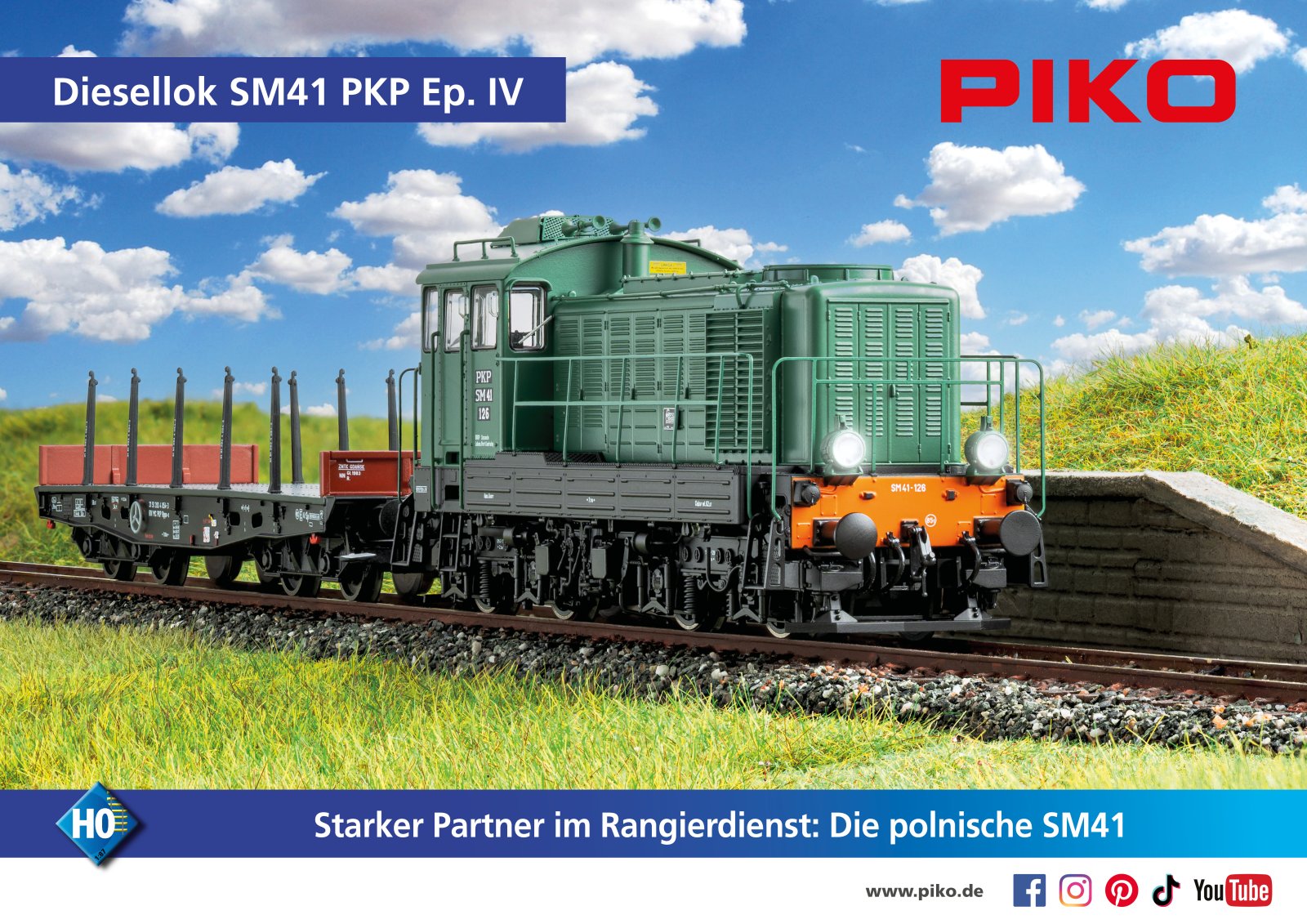 Diesellok/Sound Sm41 PKP IV + PluX22 Dec.