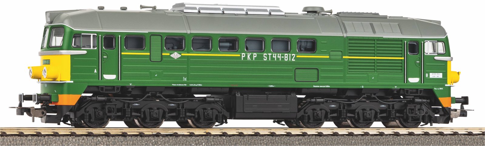 Diesellok/Sound ST44 PKP IV + PluX22 Dec.