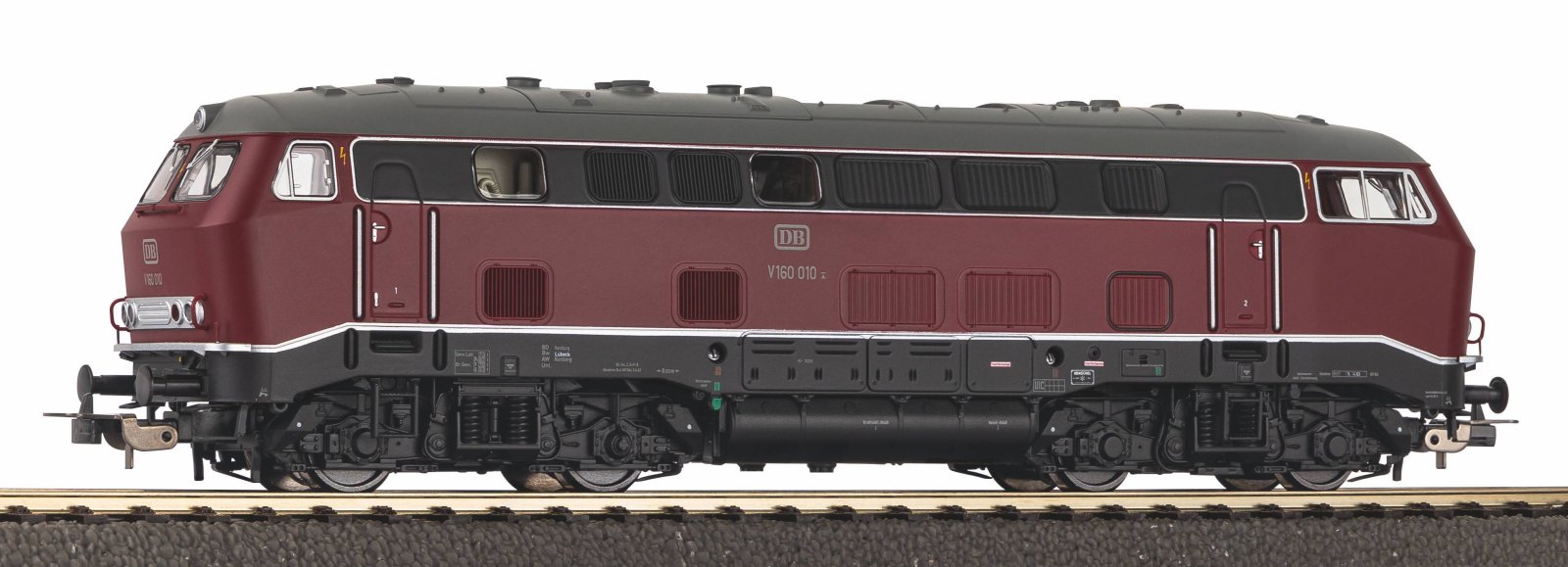 Diesellok/Sound V 160 010 DB III + PluX22 Dec.