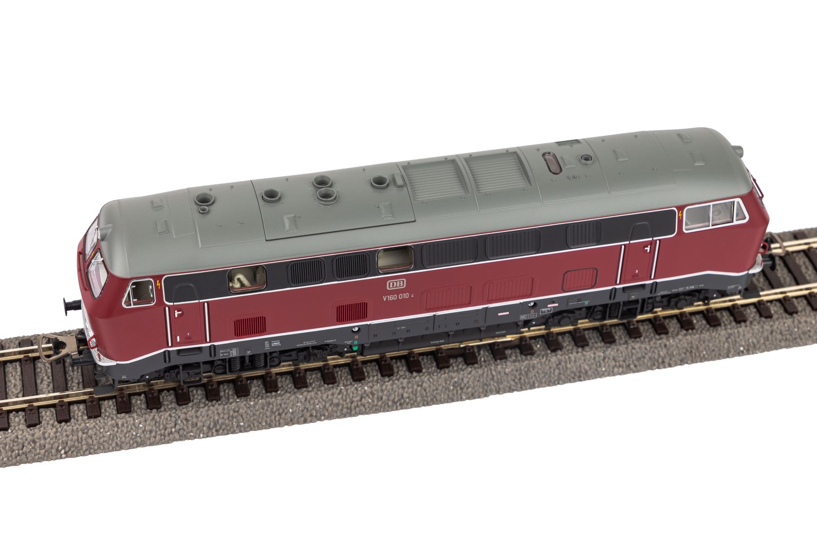 Diesellok/Sound V 160 010 DB III + PluX22 Dec.