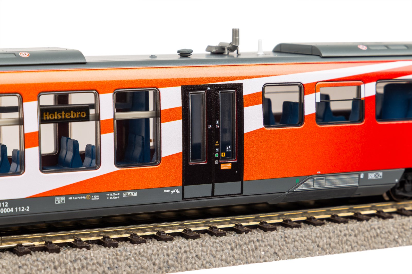 Dieseltriebwg. Desiro Midtjyske Jernbaner VI + DSS 8pol.