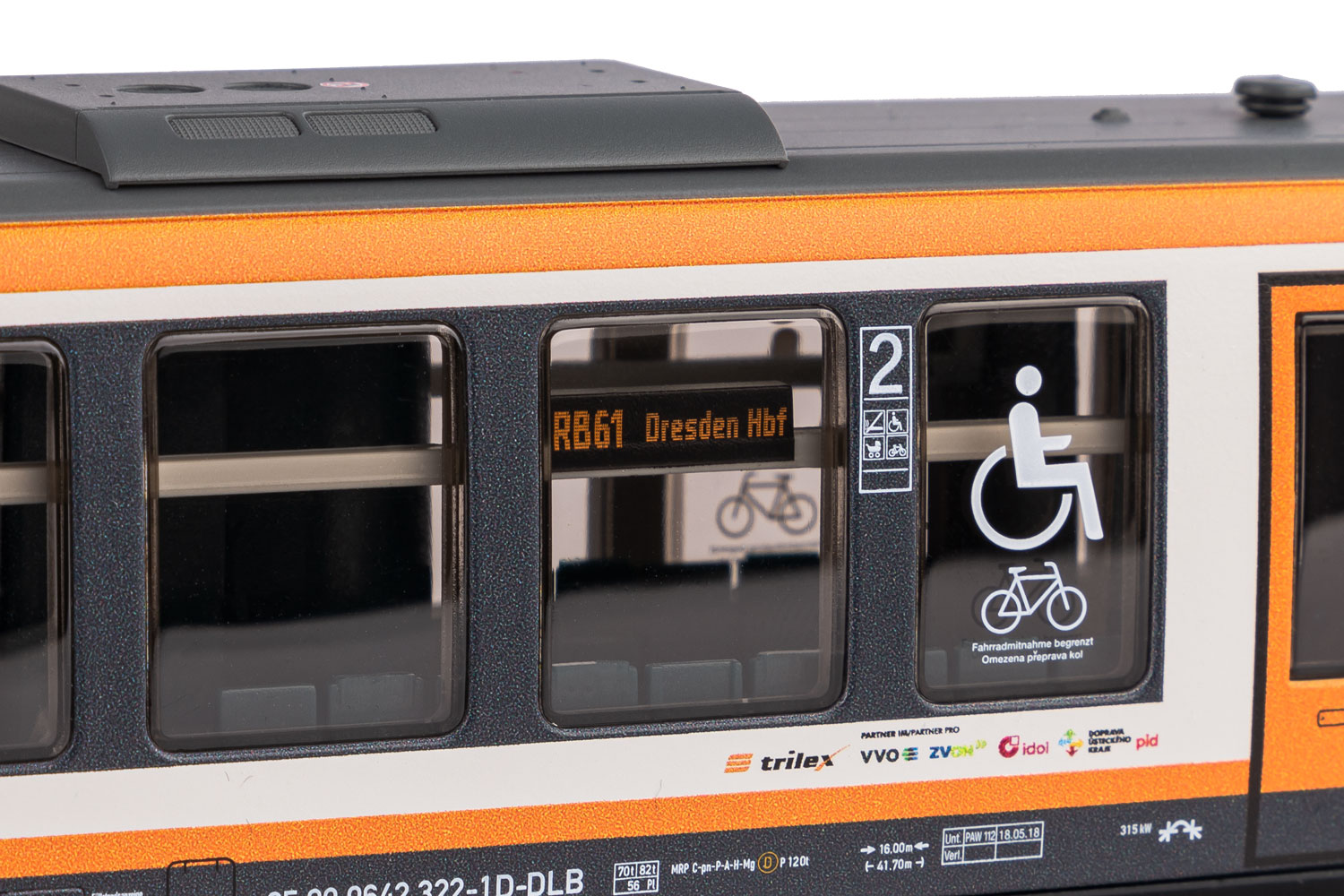 Dieseltriebwg. Desiro Trilex VI + DSS 8pol.