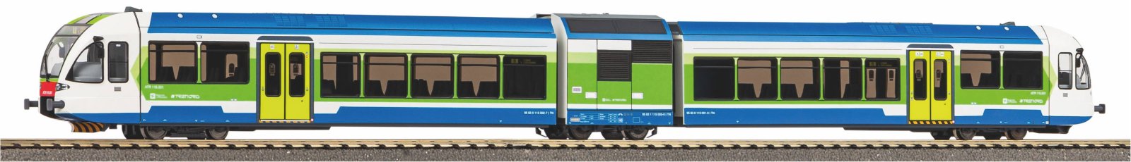 Dieseltriebwg. GTW 2/6 "Stadler" ATR 115 Ferrovia Nord Milano  VI + DSS 8pol.
