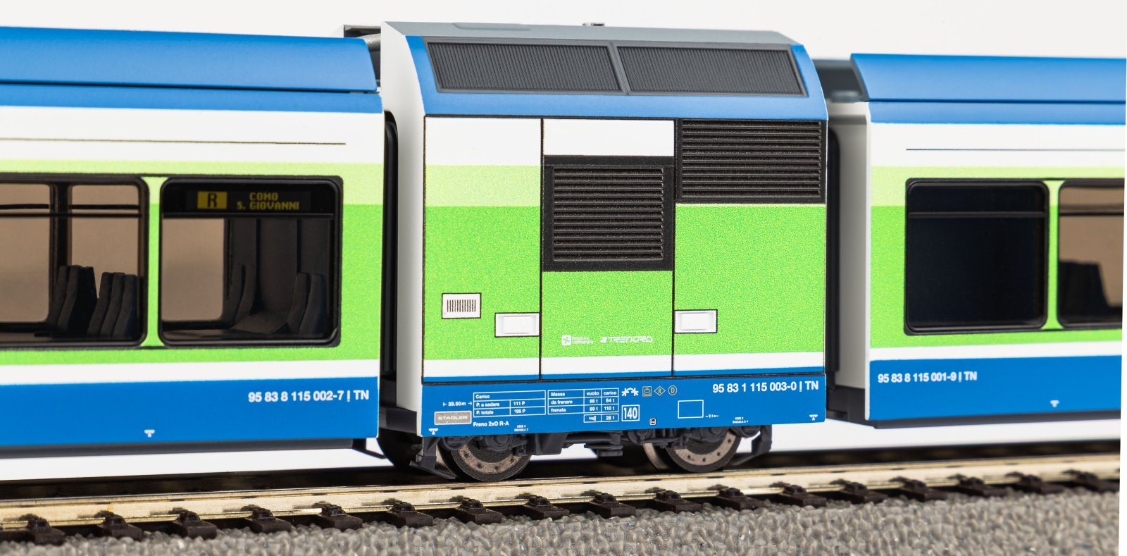 Dieseltriebwg. GTW 2/6 "Stadler" ATR 115 Ferrovia Nord Milano  VI + DSS 8pol.
