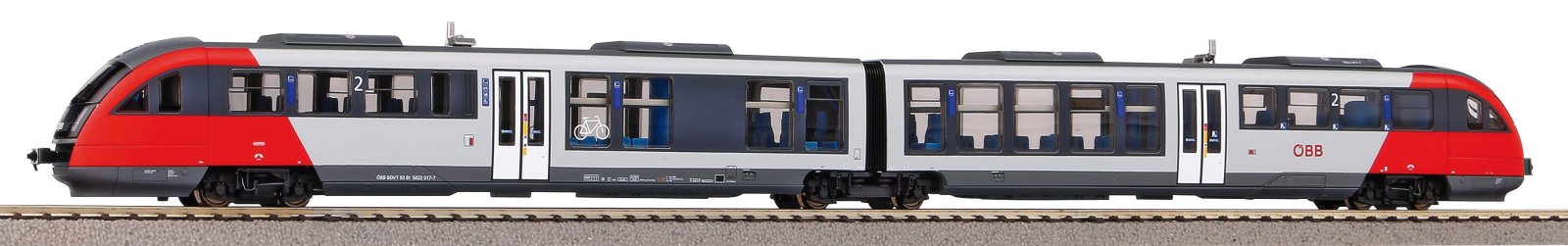 ~Dieseltriebwg. Rh 5022 ÖBB V + 8pol. Dec.