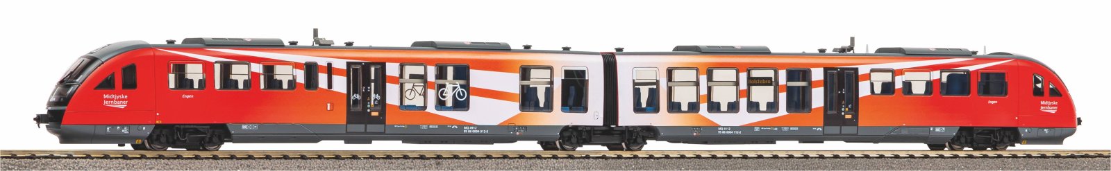 Dieseltriebwg./Sound Desiro Midtjyske Jernbaner VI + 8pol. Dec.