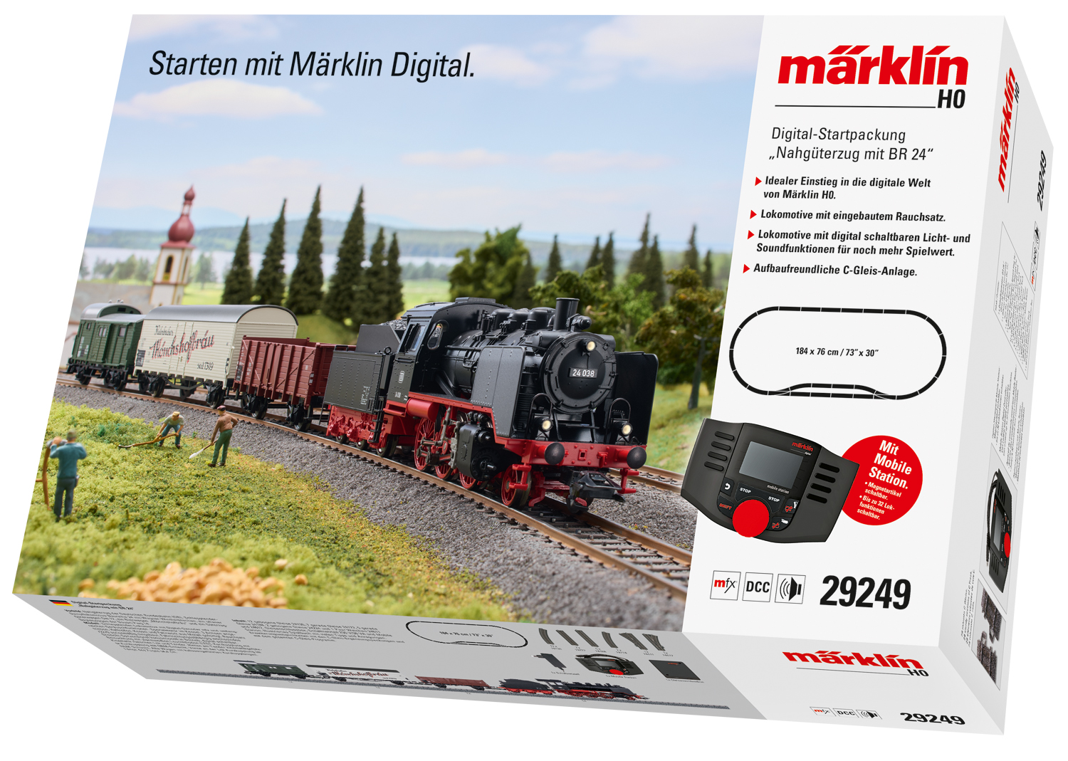 Dig-Start."Nahgüterzug BR24"