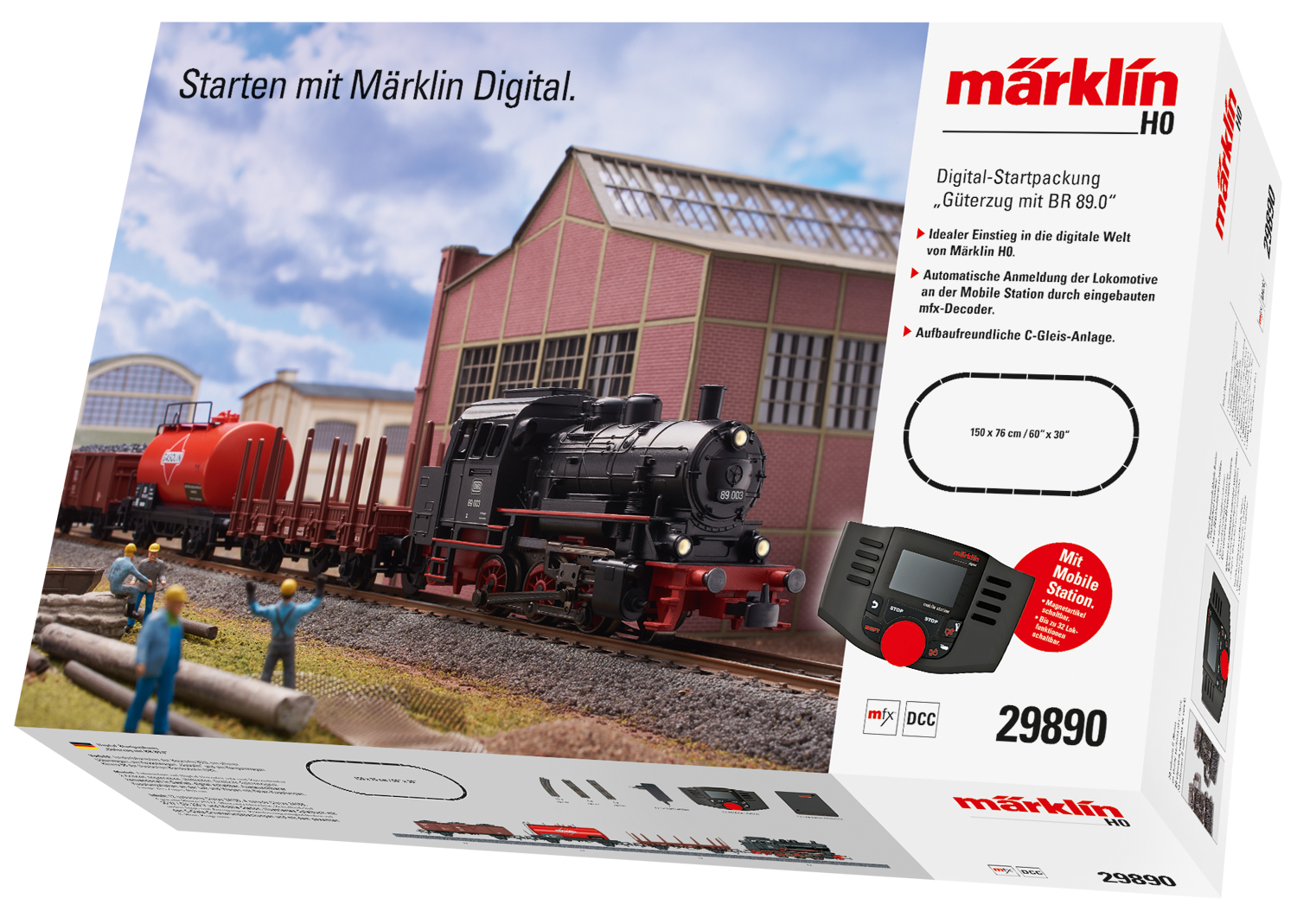 Dig.-Startpackung Güterzug m.