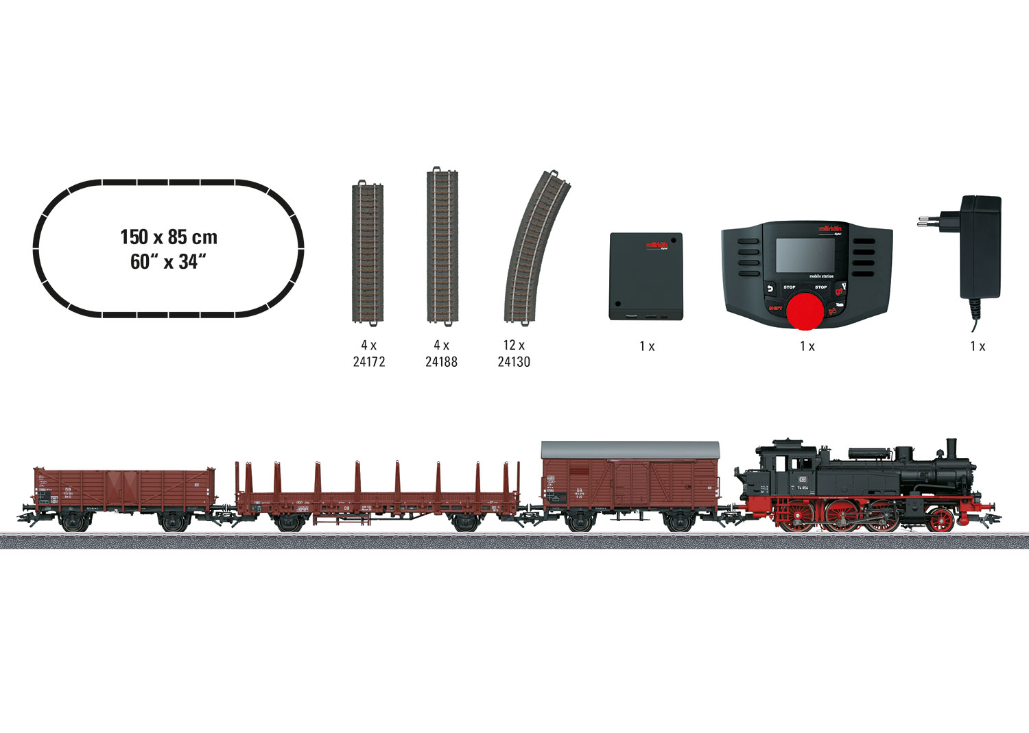 Digital-Startpackung m.BR 74