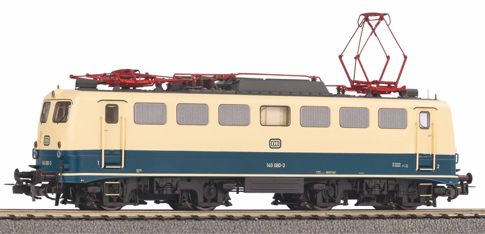 E-Lok 140 beigeblau DB IV + DSS PluX22