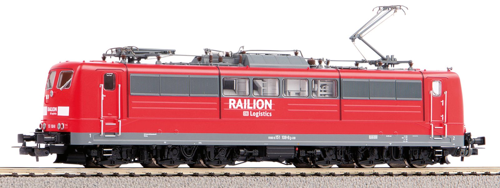 E-Lok 151 Railion DB Logistics VI + DSS PluX22