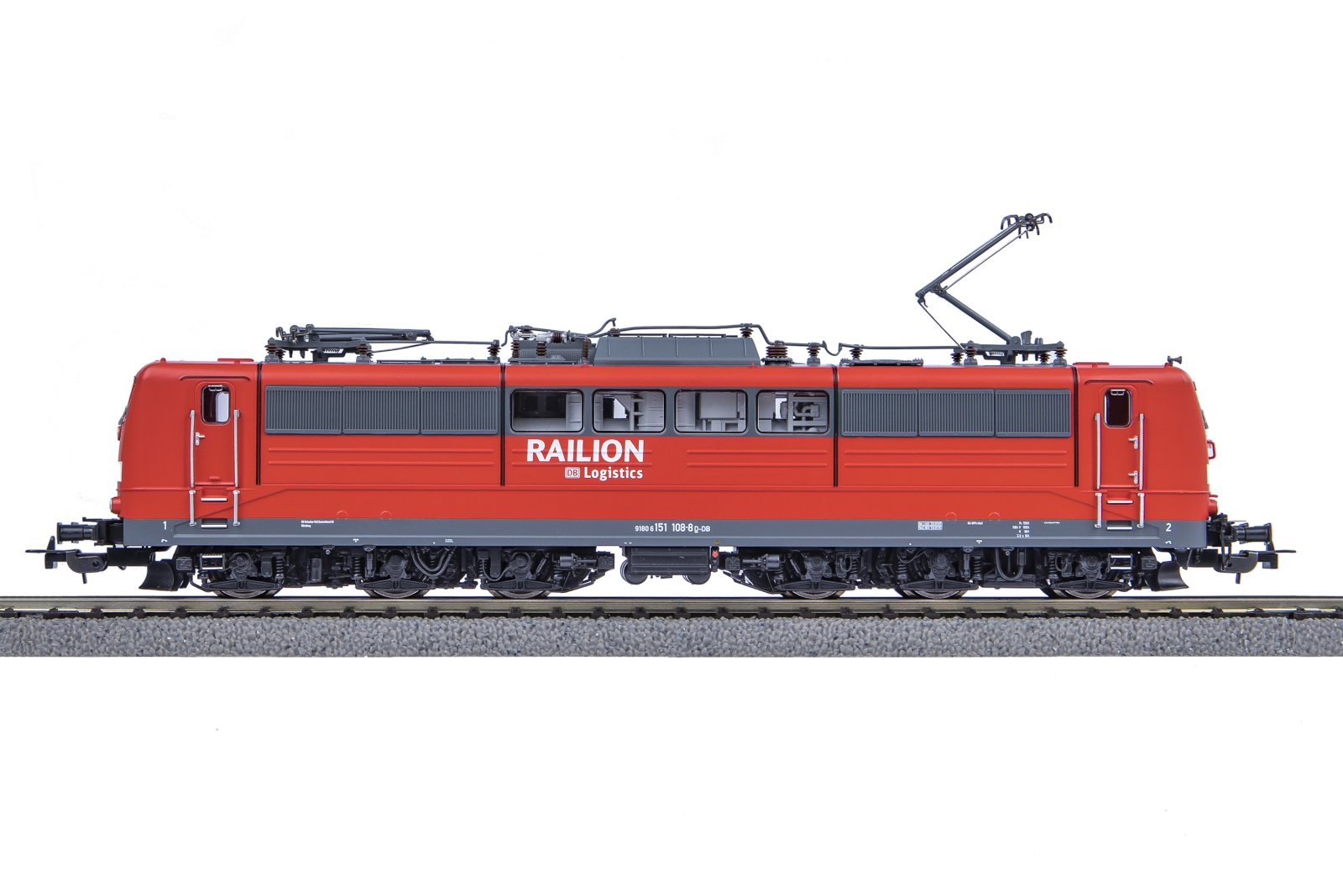 E-Lok 151 Railion DB Logistics VI + DSS PluX22