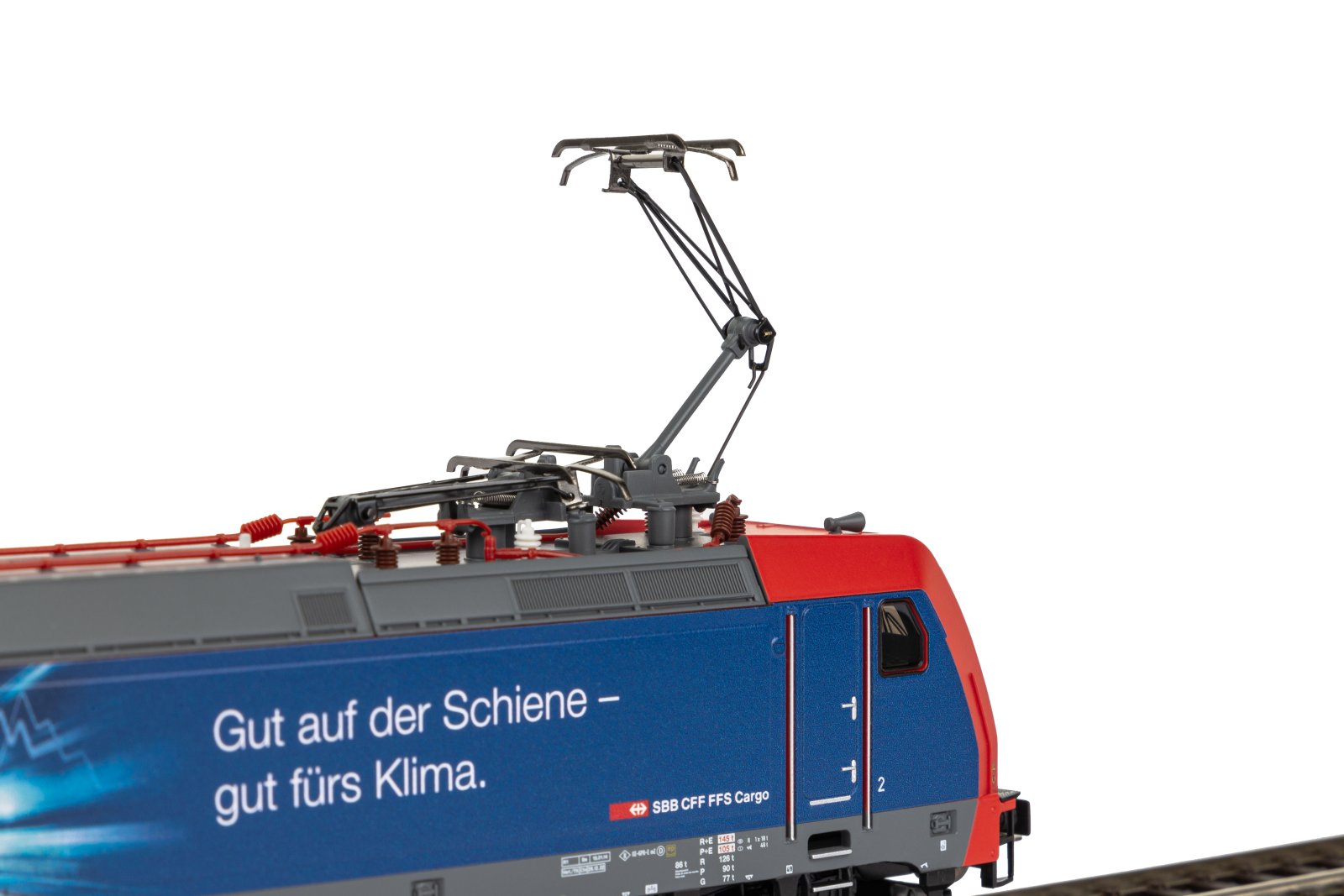 E-Lok 484 020 "Gut auf der Schiene" SBB Cargo VI + DSS 8pol.