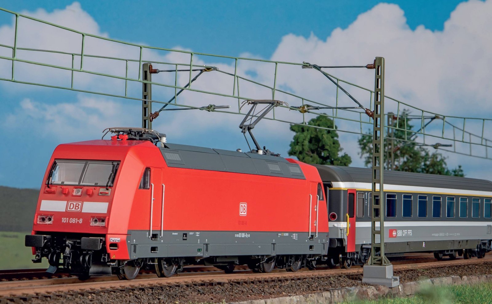 ~E-Lok BR 101 DB AG VI + PluX22 Dec.