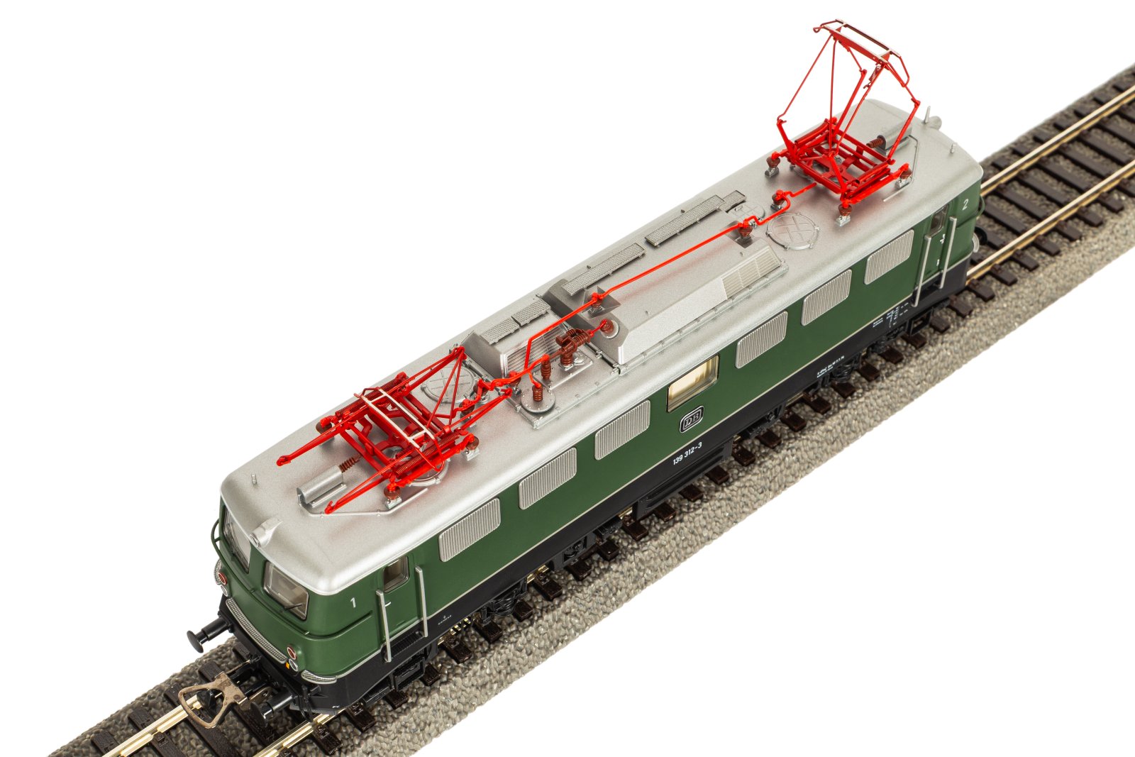 E-Lok BR 139 grün DB IV + DSS PluX22