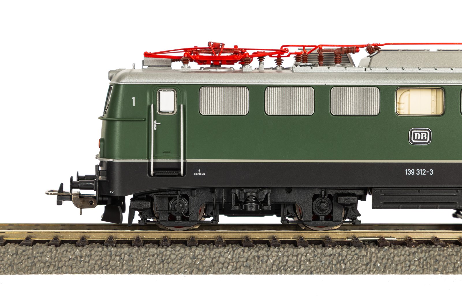 E-Lok BR 139 grün DB IV + DSS PluX22
