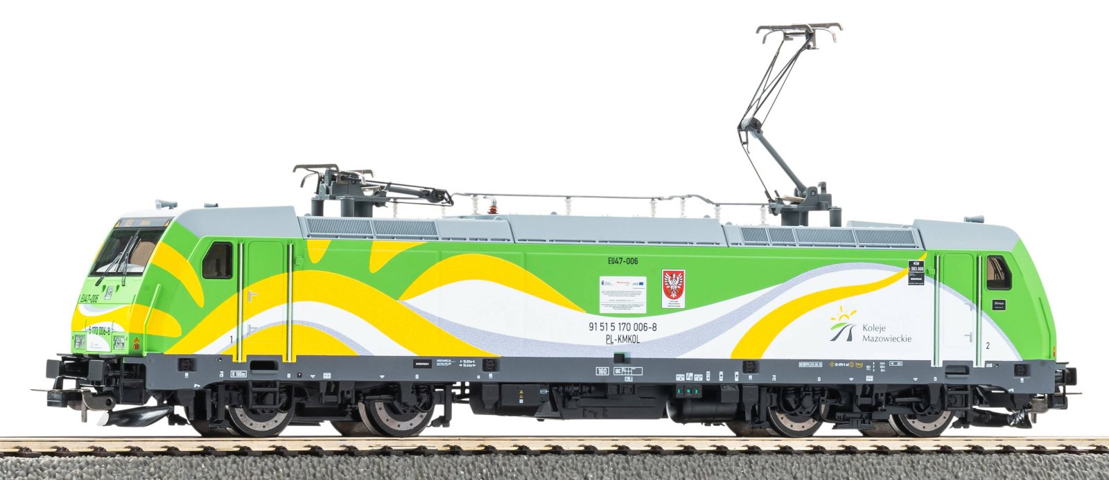 E-Lok BR 146.2 Koleje Polen VI, 2 Pantos  + DSS PluX22