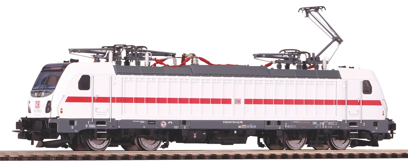 ~E-Lok BR 147.5 DB AG VI + PluX22 Dec.