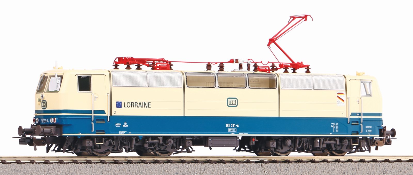E-Lok BR 181.2 DB Lorraine IV + DSS PluX22
