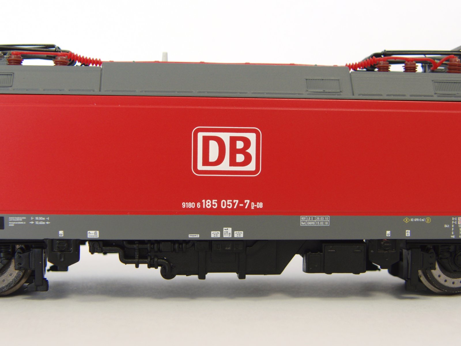~ E-Lok BR 185 DB AG VI + lastg. Dec.