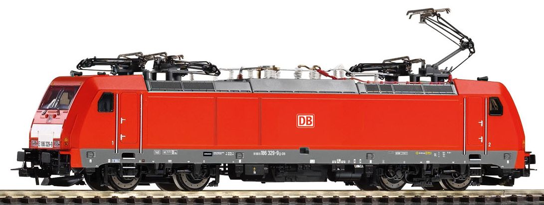 ~E-Lok BR 186 DB AG VI + lastg. Dec.