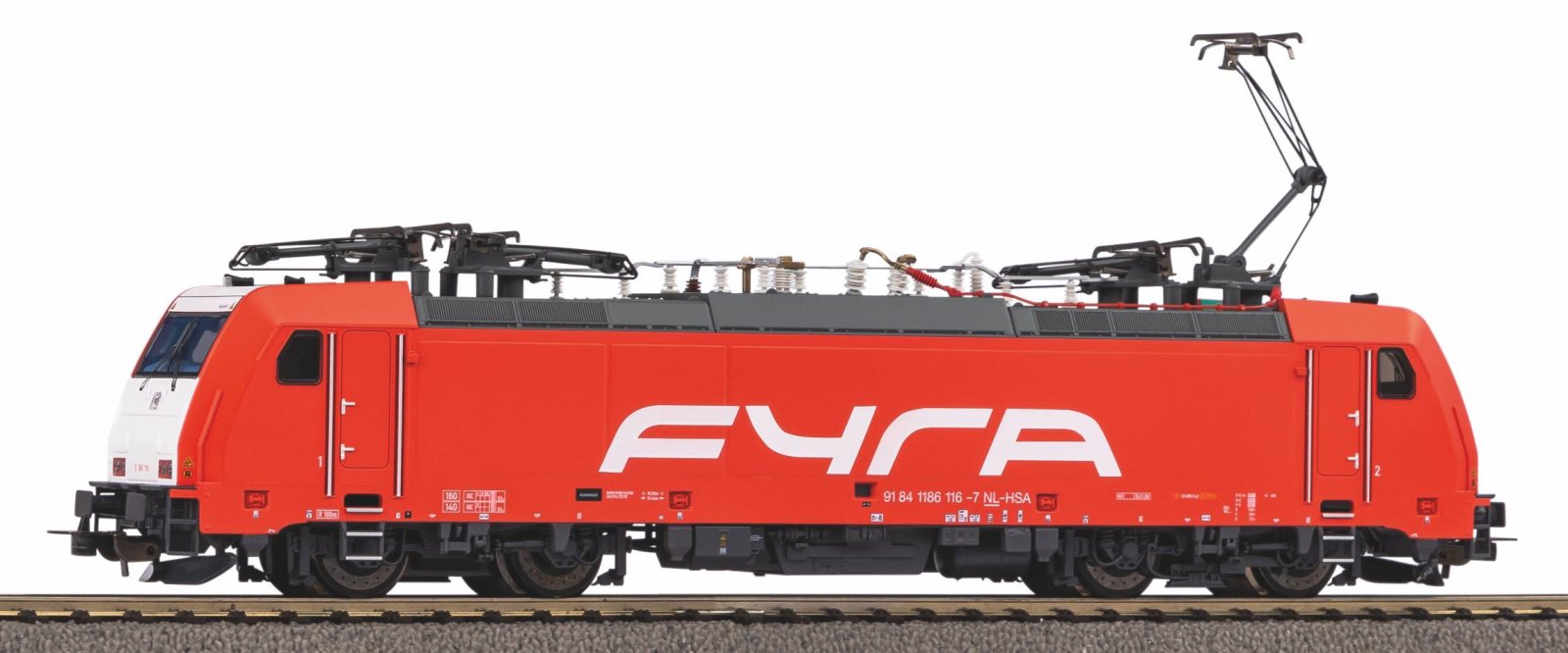 E-Lok BR 186 Fyra V + DSS 8pol.