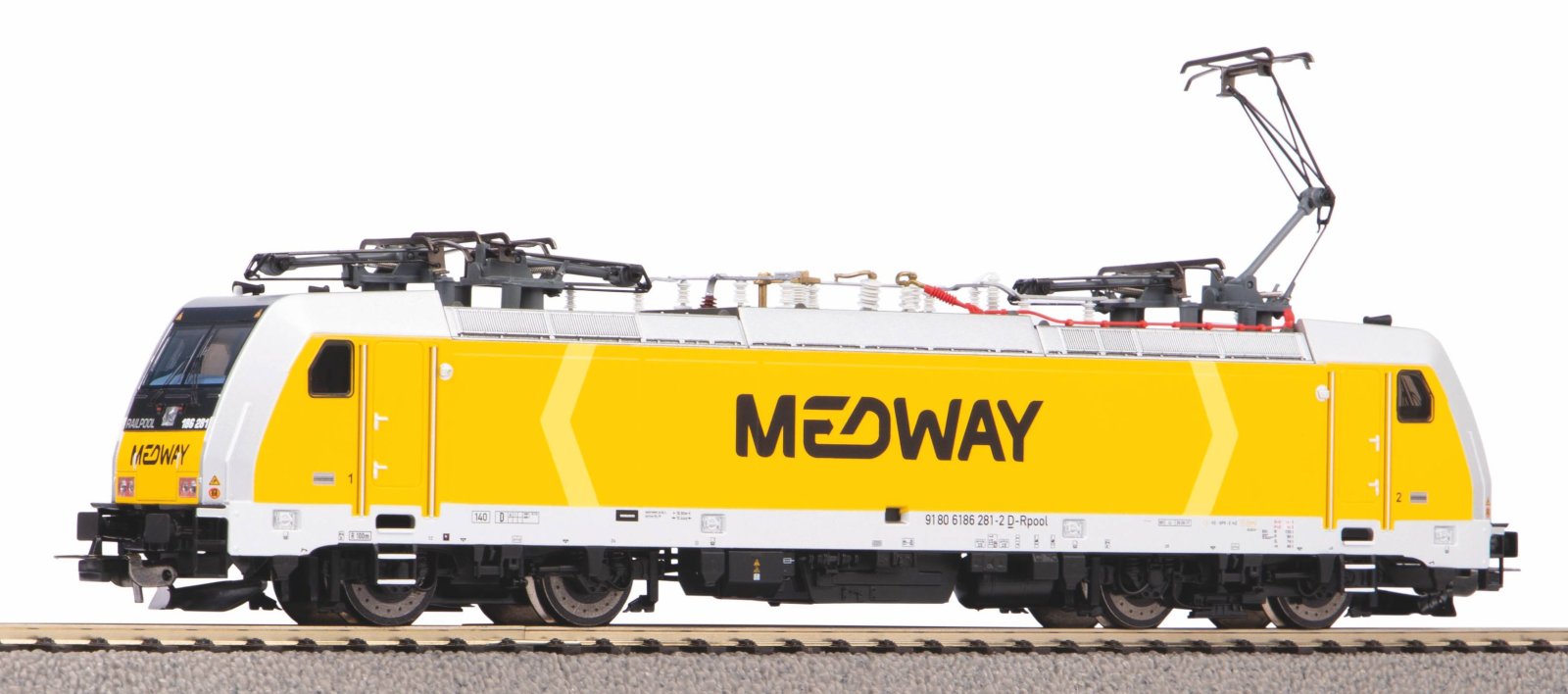 E-Lok BR 186 Medway VI + DSS 8pol.